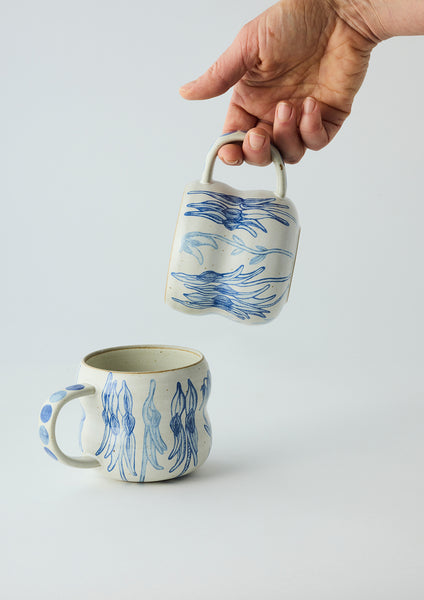 Bushland Mug Set, Desert Pea | Angus & Celeste