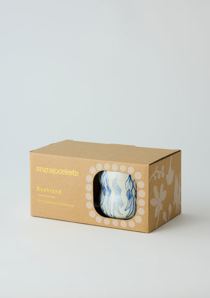 Bushland Mug Set, Desert Pea | Angus & Celeste