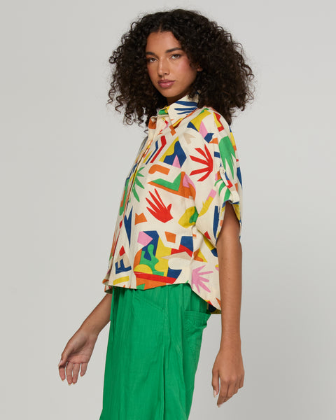Maui Shirt - Shapes | Boom Shankar