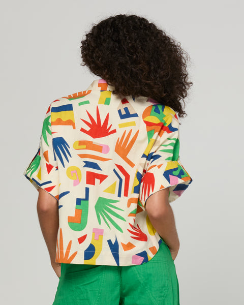 Maui Shirt - Shapes | Boom Shankar