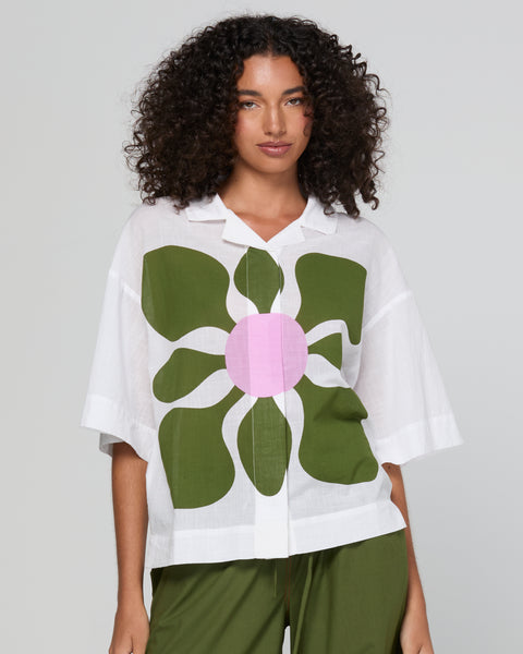 Dahlia Shirt - Cosmos | Boom Shankar