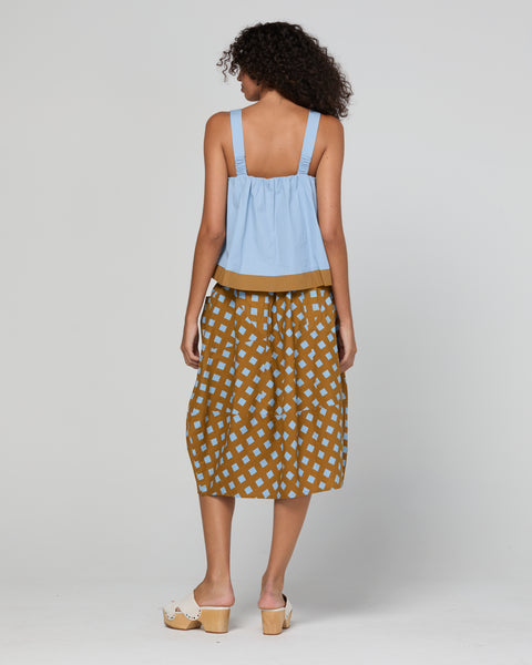 Guru Skirt - Geo Check | Boom Shankar
