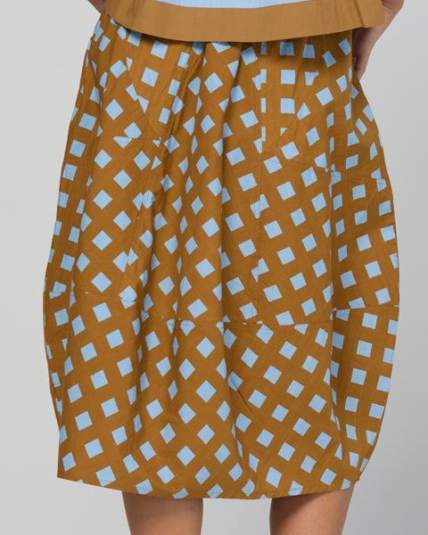 Guru Skirt - Geo Check | Boom Shankar