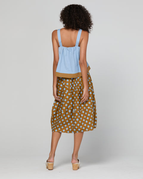 Guru Skirt - Geo Check | Boom Shankar