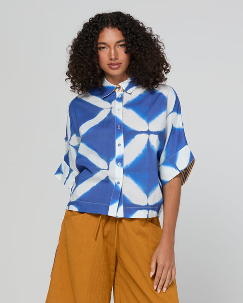 Maui Shirt - Block Print | Boom Shankar