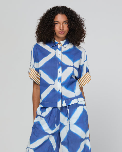 Maui Shirt - Block Print | Boom Shankar
