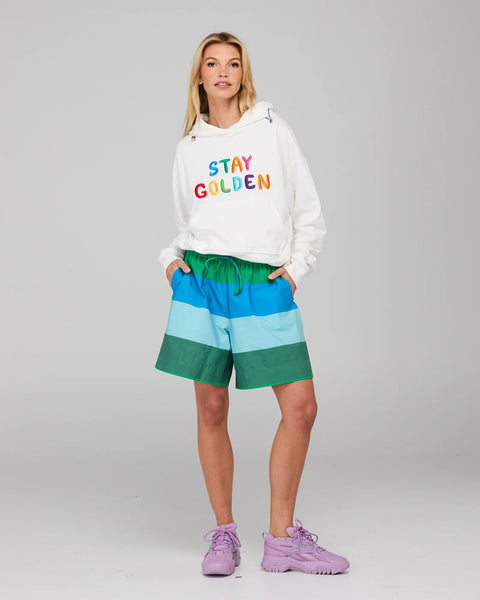 Meeko Embroidered Jumper - White Multi | Boom Shankar