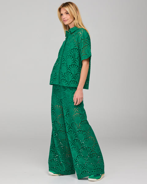 Ziva Shirt - Midori Lace | Boom Shankar