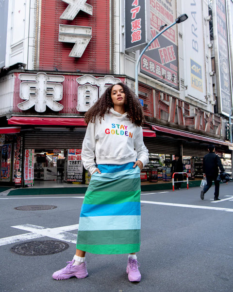 Meeko Embroidered Jumper - White Multi | Boom Shankar