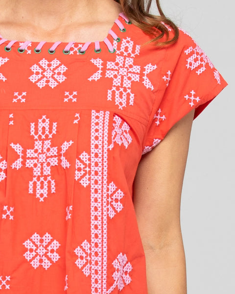 Amore Dress - Cayenne | Boom Shankar