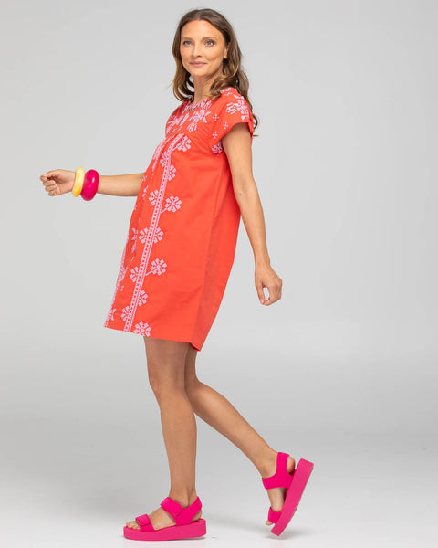 Amore Dress - Cayenne | Boom Shankar