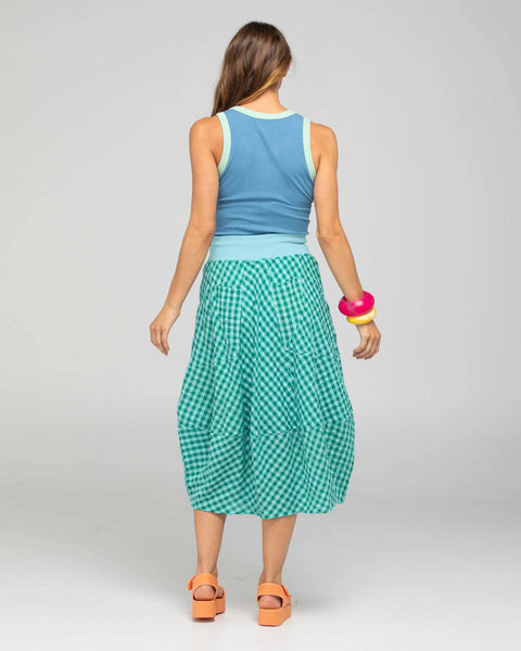 Guru Skirt - Green | Boom Shankar