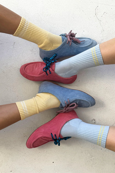 Boyfriend Socks - Pastel Sky | Le Bon Shoppe