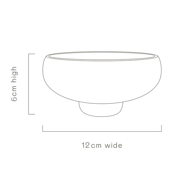 Bushland Condiment Bowl, Desert Pea | Angus & Celeste