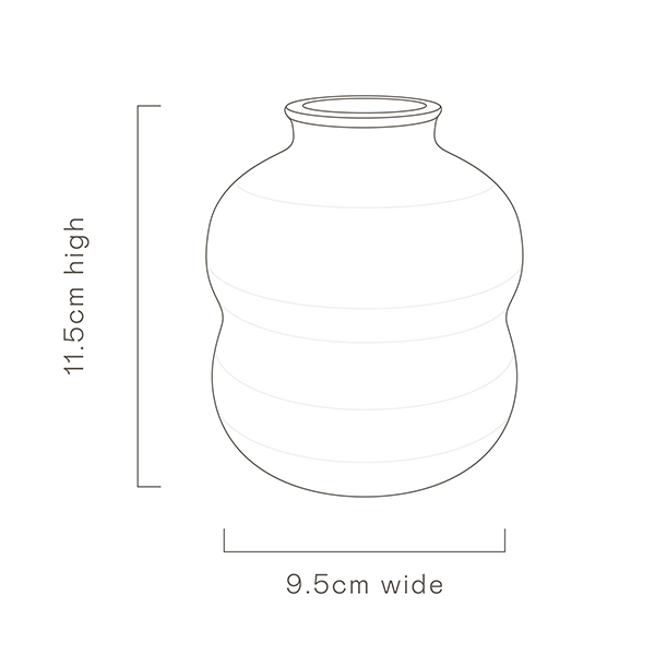 Bushland Spot Bud Vase Yellow | Angus & Celeste