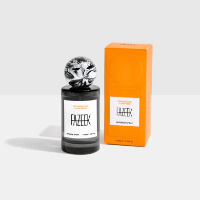 CEDARWOOD + SAFFRON INTERIOR SPRAY | Fazeek