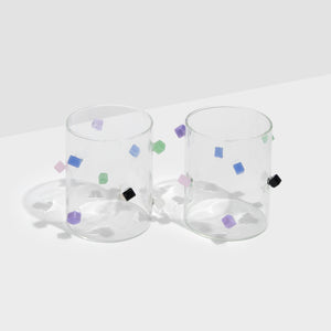 Cube Glass - Set of 2 | Fazeek