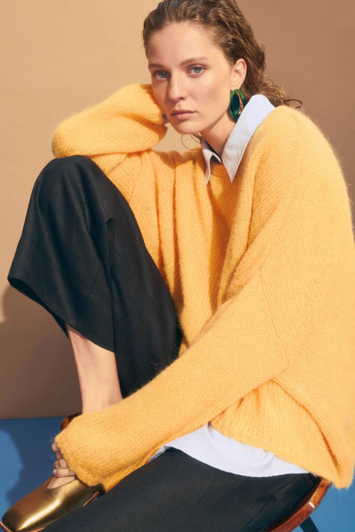Agna Luna Sweater - Cataloupe | Elk The Label