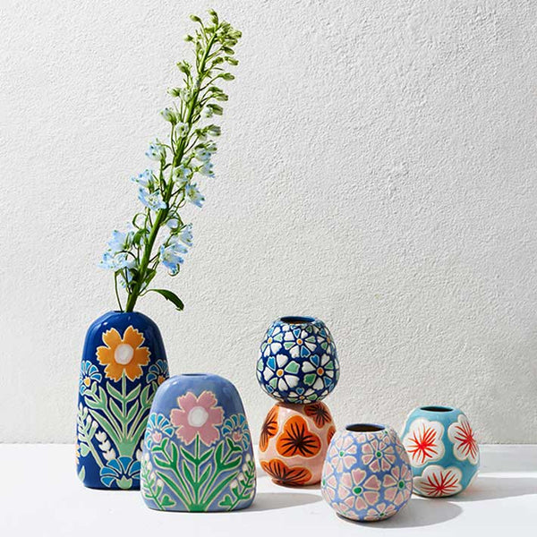 POLLEN BOUQUET SHORT VASE | Jones and Co
