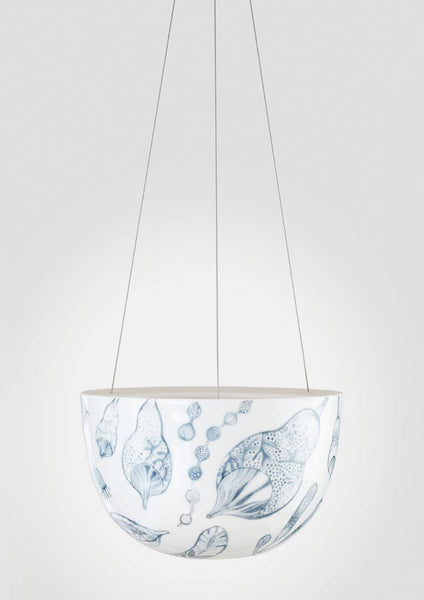 Decorative Hanging Planter | Bush Grey | Angus & Celeste