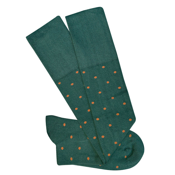 Dotty Long Cotton Socks – Bottle | Tightology