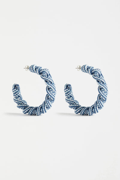 Kailin Cord Earring | Elk The Label | Blue