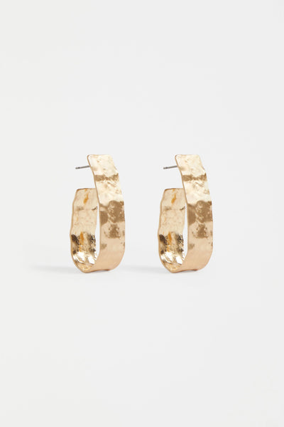 Gild Large Hoop Earring | Elk The Label | GOLD