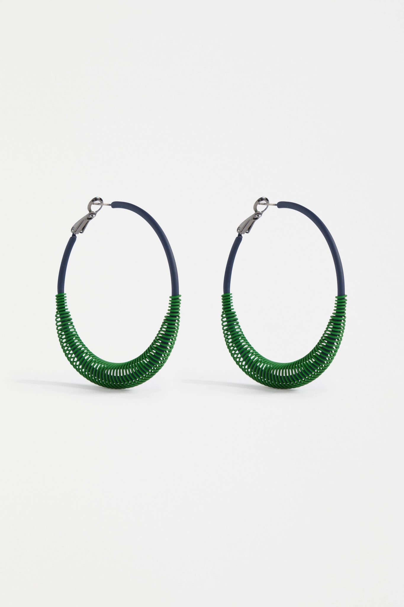 Solf Hoop Earring | Elk The Label | VINE GREEN