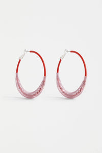 Solf Hoop Earring | Elk The Label | SHELL PINK