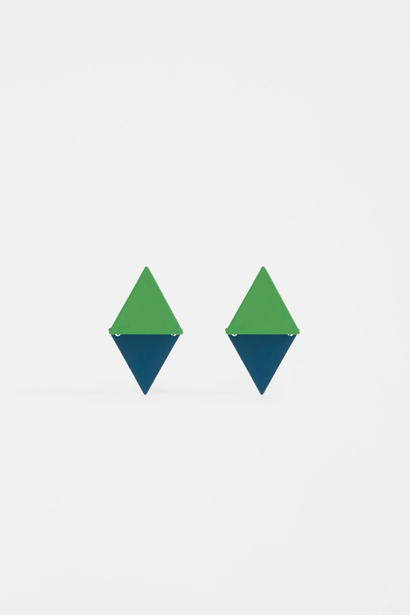 Tri Stud Earring | Elk The Label | ELECTRIC GREEN