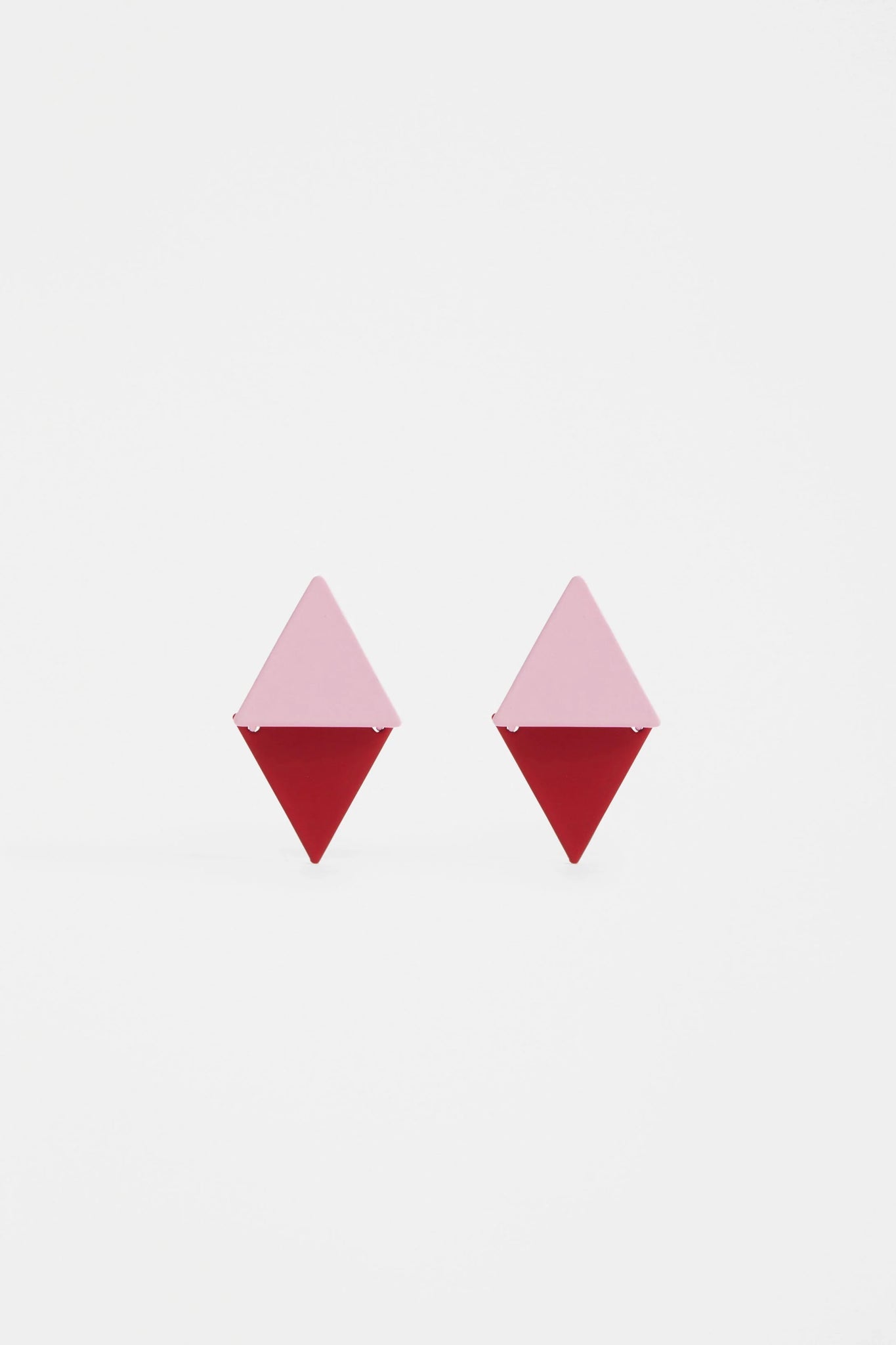 Tri Stud Earring | Elk The Label | SHELL PINK