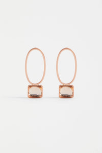 Stal Drop Earring | Elk The Label | CHAMPAGNE