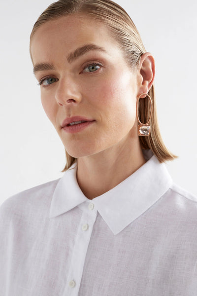 Stal Drop Earring | Elk The Label | CHAMPAGNE