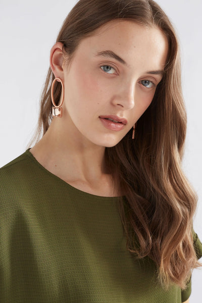 Stal Drop Earring | Elk The Label | CHAMPAGNE