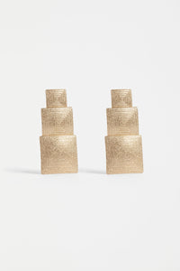 Metri Drop Earring | Elk The Label | Gold