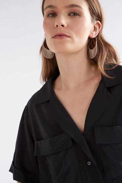 Solsken Large Hoop Earring | Elk The Label | Silver