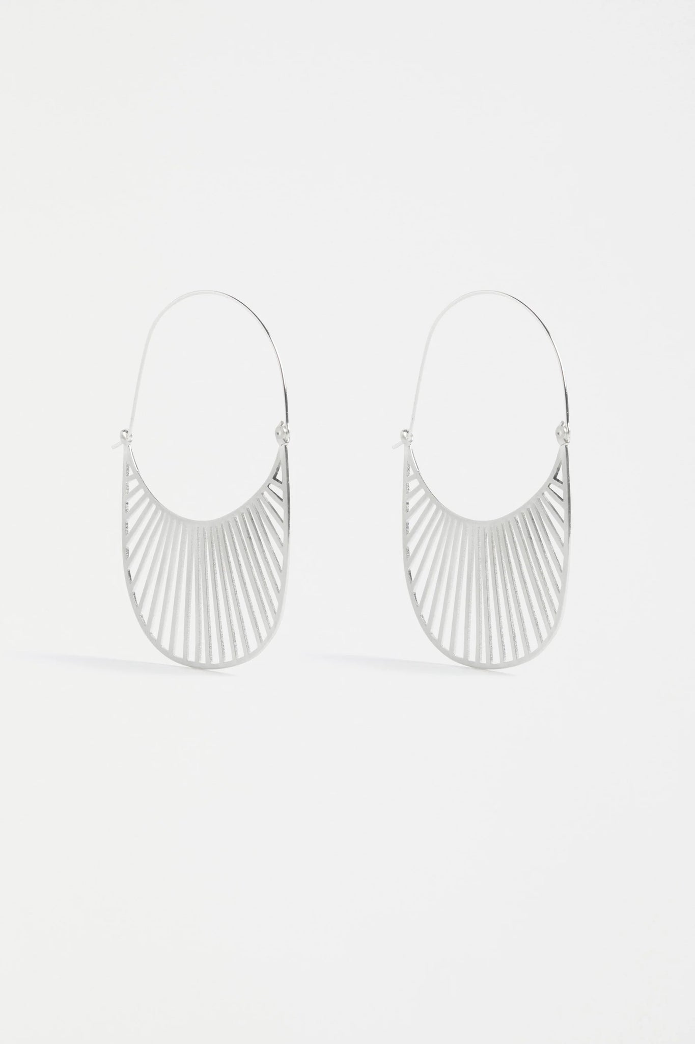 Solsken Large Hoop Earring | Elk The Label | Silver