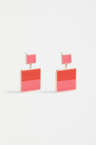 Brikka Earring | Elk The Label | Pink Punch