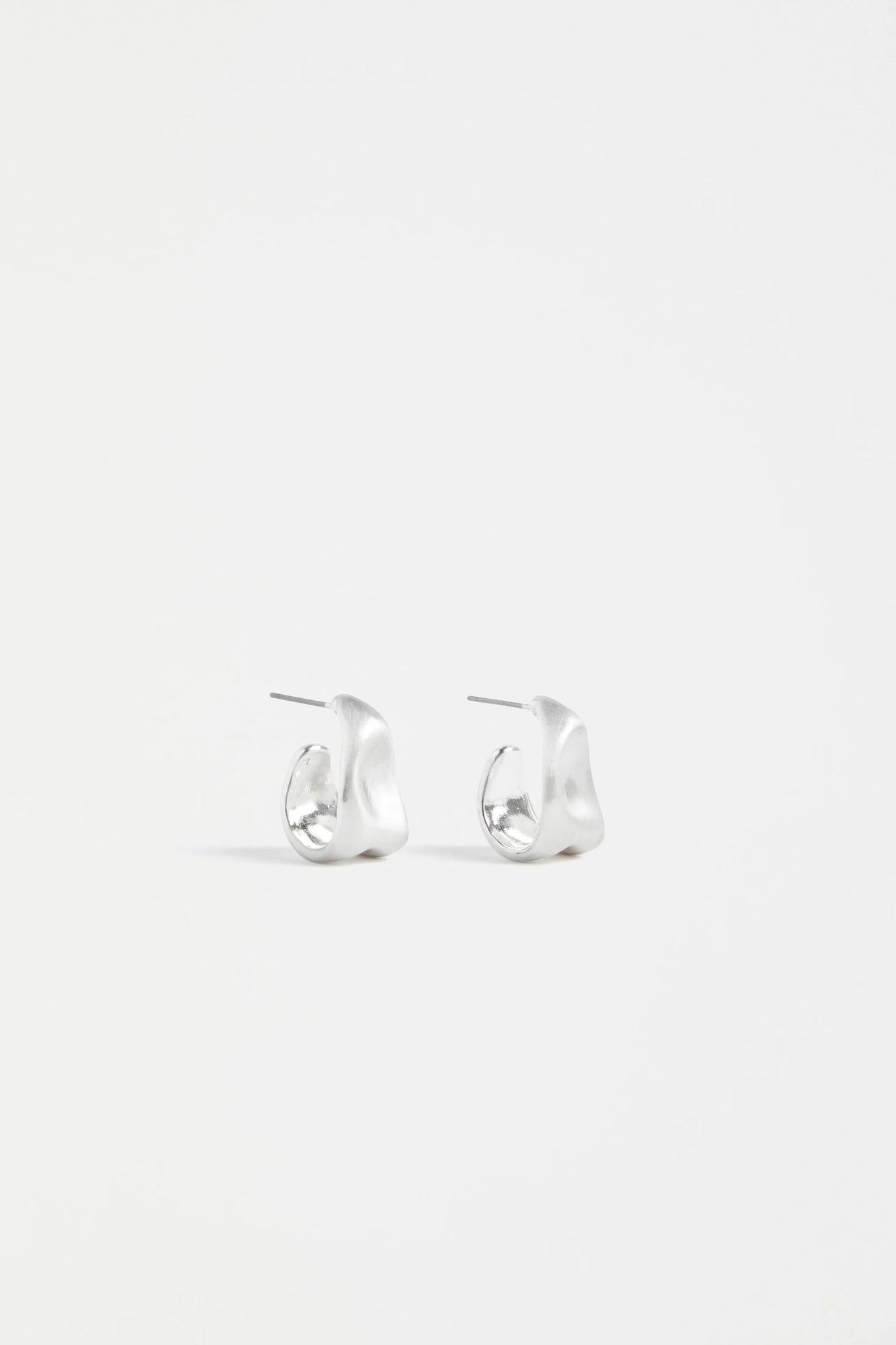 FEVEN SMALL HOOPS Earring | Elk The Label | SILVER