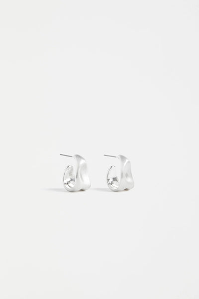 FEVEN SMALL HOOPS Earring | Elk The Label | SILVER