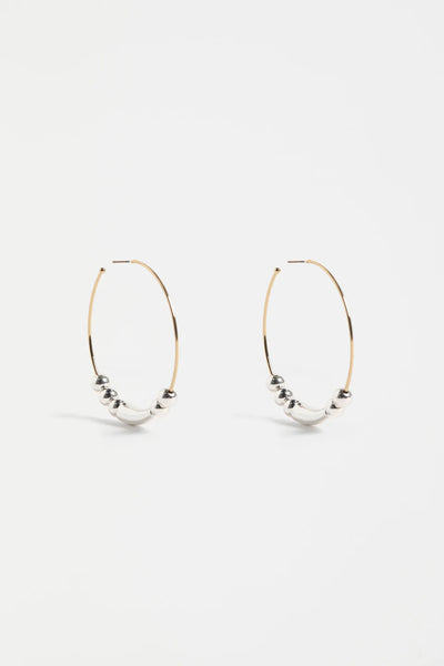 Enna Large Hoop Earring - Gold | Elk The Label