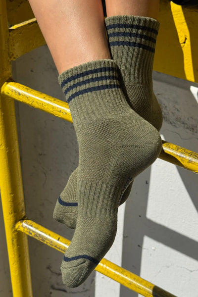 Girlfriend Socks - Sage | Le Bon Shoppe