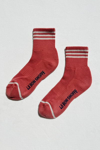 Girlfriend Socks - Terracotta | Le Bon Shoppe