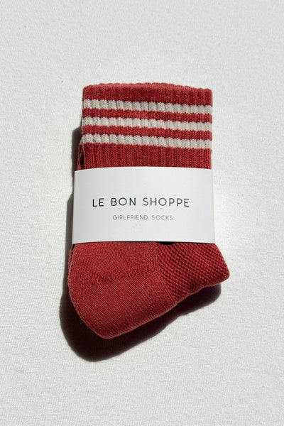 Girlfriend Socks - Terracotta | Le Bon Shoppe