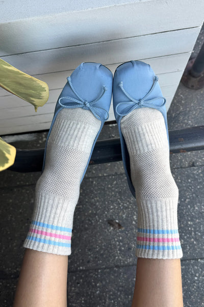 Girlfriend Socks - Bright Grey | Le Bon Shoppe
