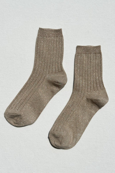 Her Socks - Modal Lurex Ash Glitter | Le Bon Shoppe