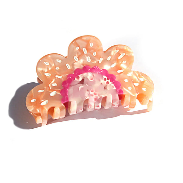 Pink Flower Claw | Kingston Jewellery