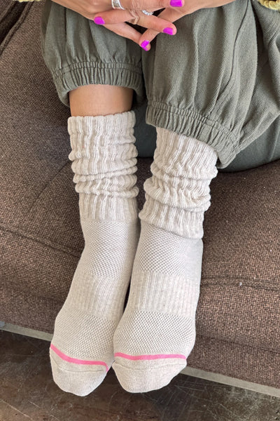 Ballet Socks - Oatmeal | Le Bon Shoppe