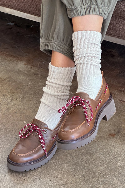 Ballet Socks - Oatmeal | Le Bon Shoppe