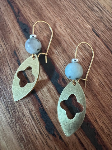 Medium Mixed Metal Earring #7 | Farbe Design